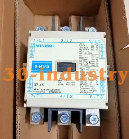 Mitsubishi AC Contactor S-N150 1PCS AC380V Power Supply - MITSUBISHI