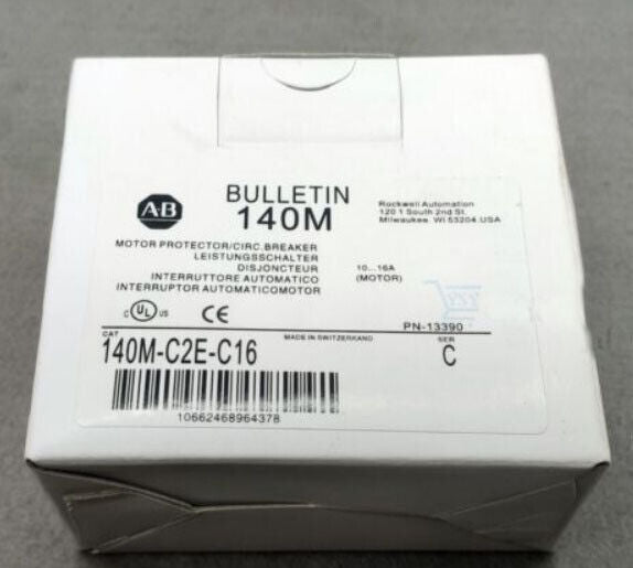 Allen-Bradley 140M-C2E-C16 Magnetic Trip Breaker Motor Protection - ALLEN-BRADLEY