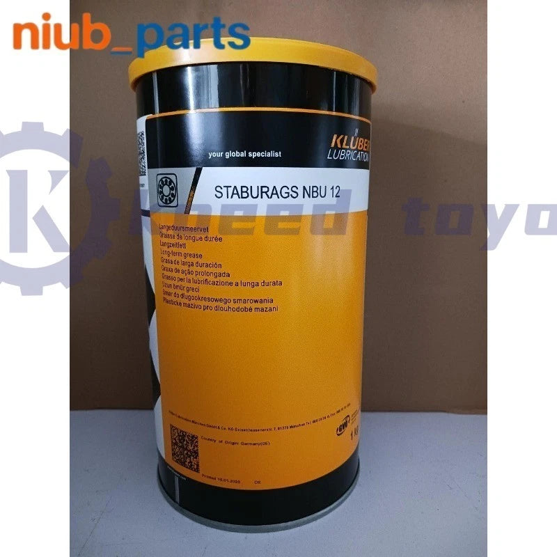 KLUBER Lubrication Staburags NBU 12 Grease 1kg ( 35.3 OZ) free shipping
