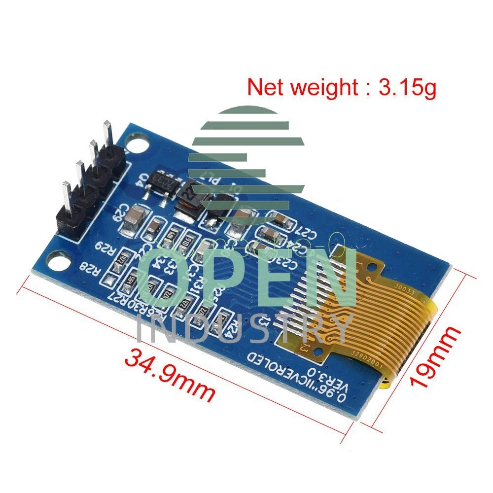 0.96 inch OLED 64×128 display LCD module LCD Vertical screen module