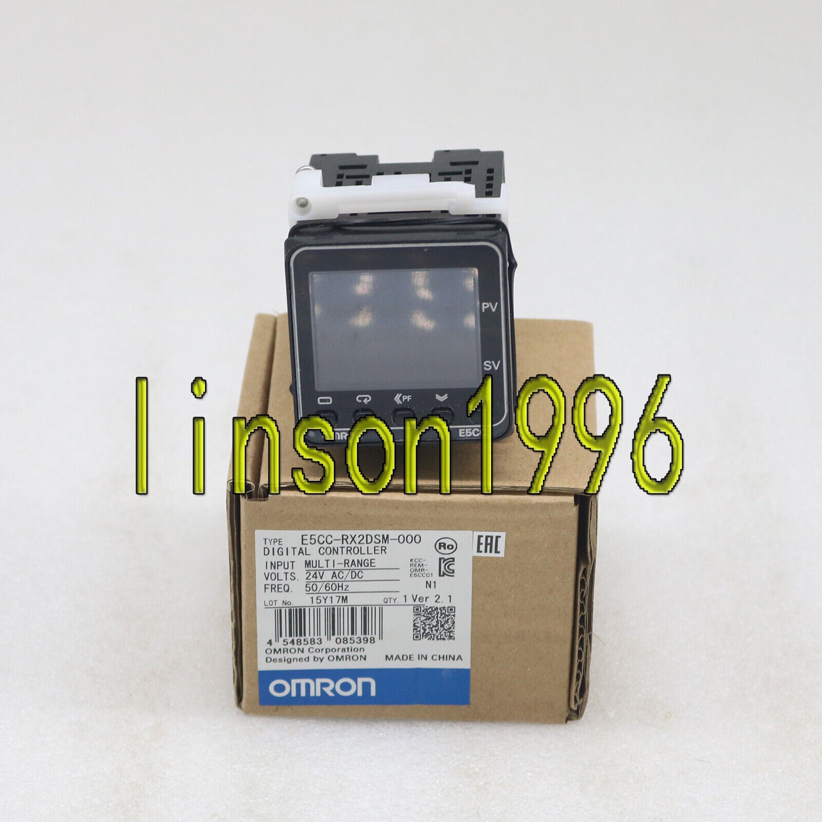 Omron Digital Temperature Controller E5CC-RX2DSM-000 FAST SHIP - OMRON