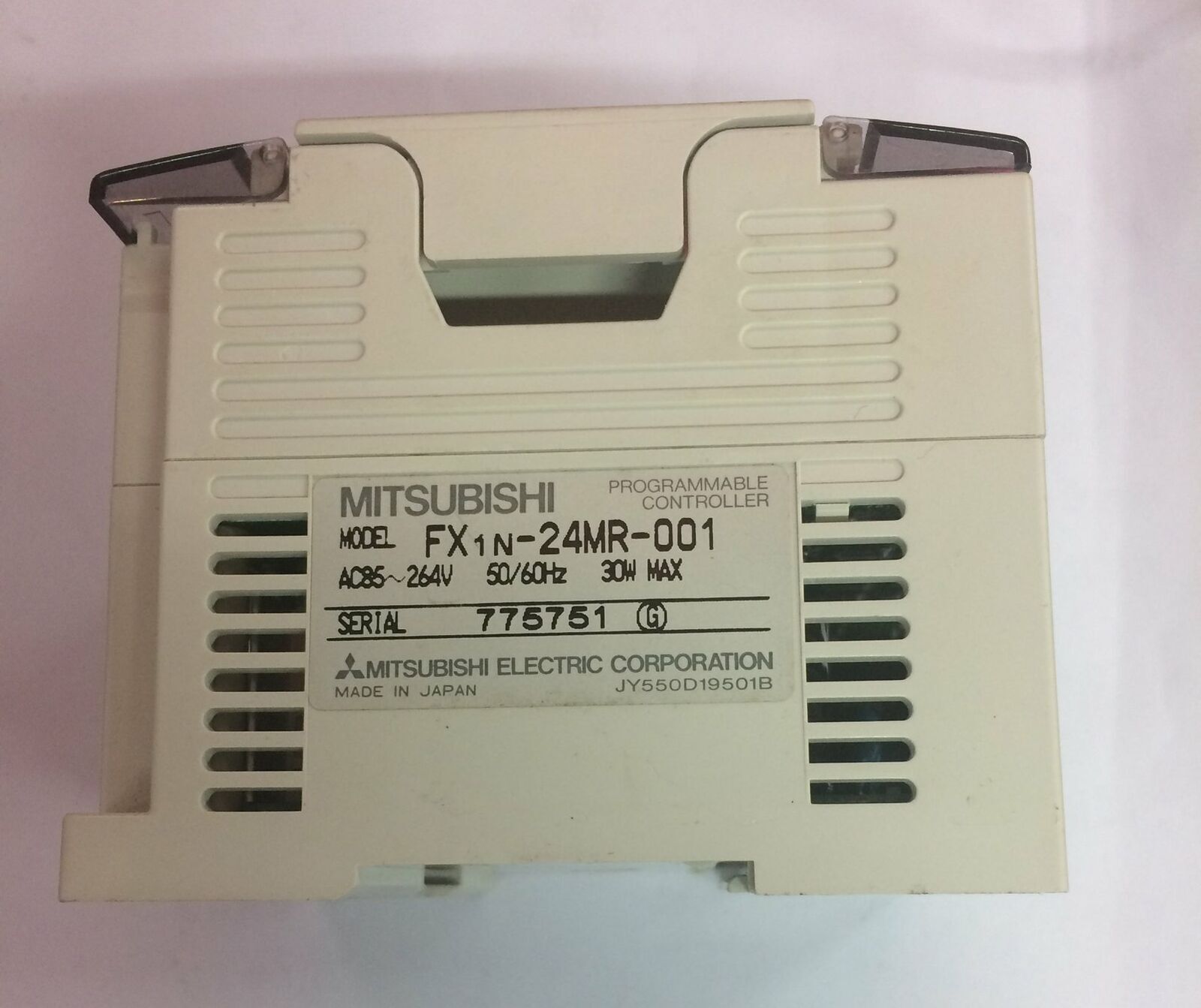 used Mitsubishi FX1N-24MR-001 Tested in good condition - MITSUBISHI