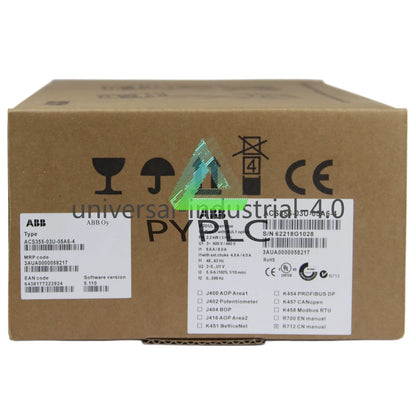 ABB AC DRIVE 3HP 5.6A 3P 380-480V R1 ACS355-03U-05A6-4