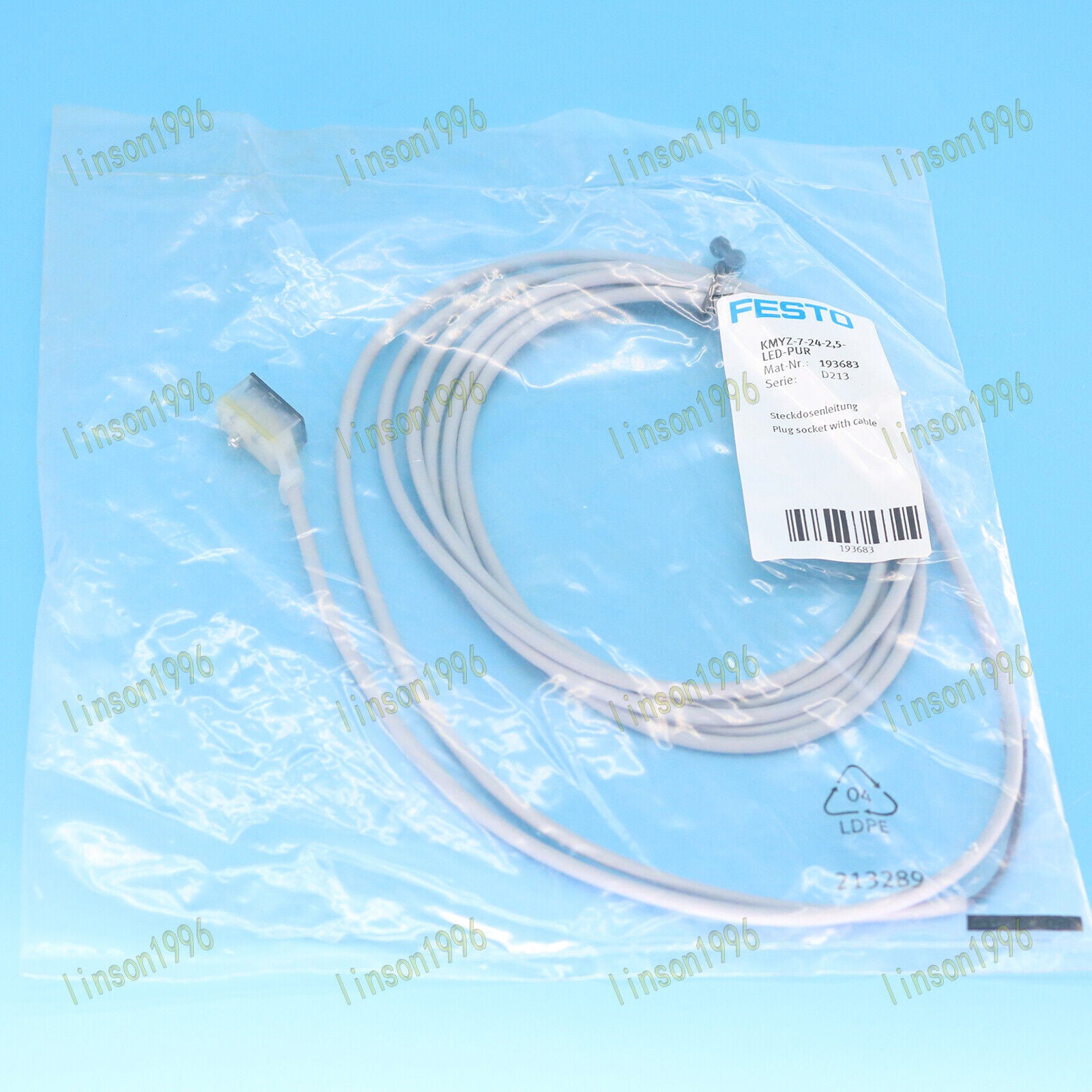 Festo KMYZ-7-24-2 5-LED-PUR Connecting Cable - FESTO