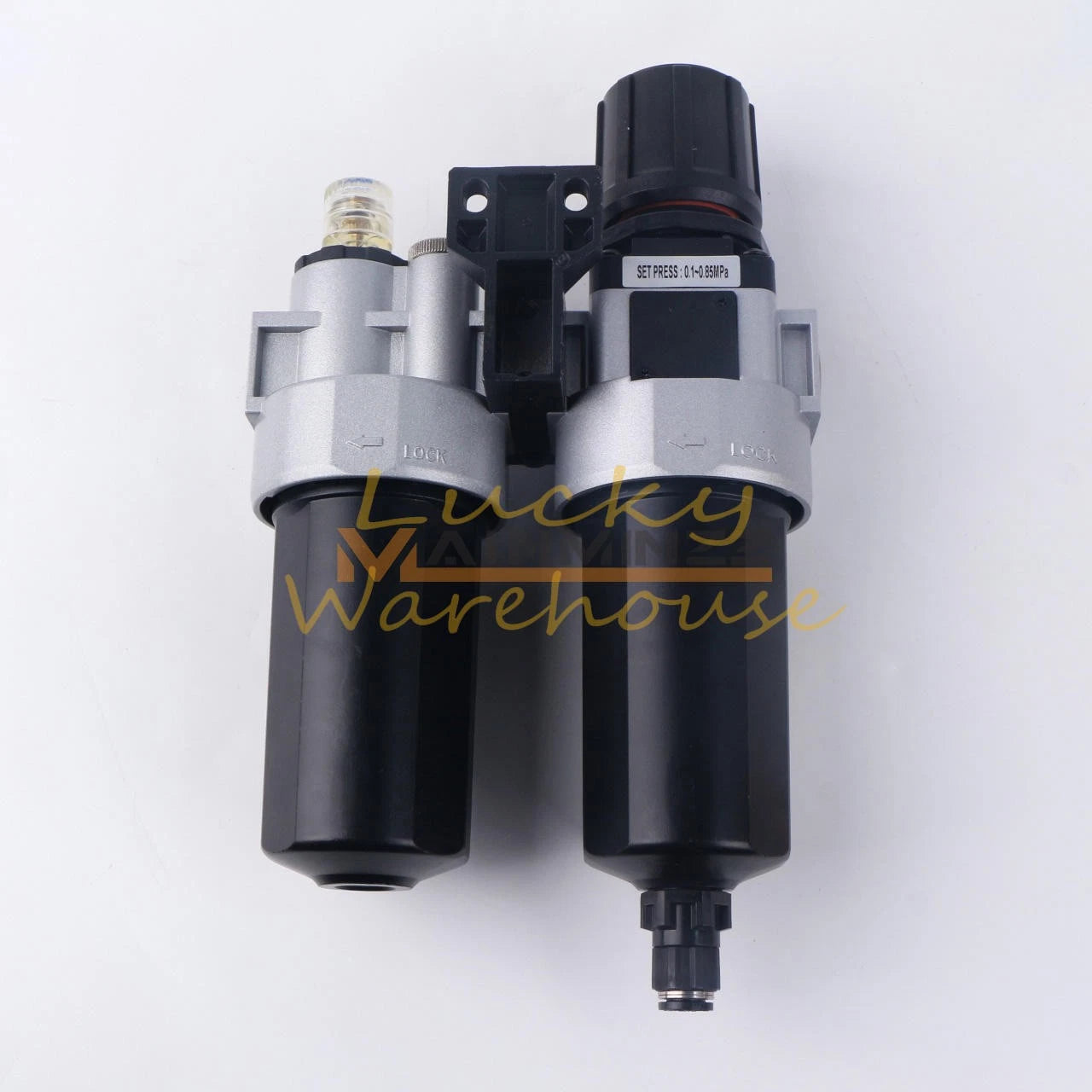 ONE Mindman MACP401-10A-D AIR REGULATOR UNIT(MAFR401-10A-D+MAL401-10A)
