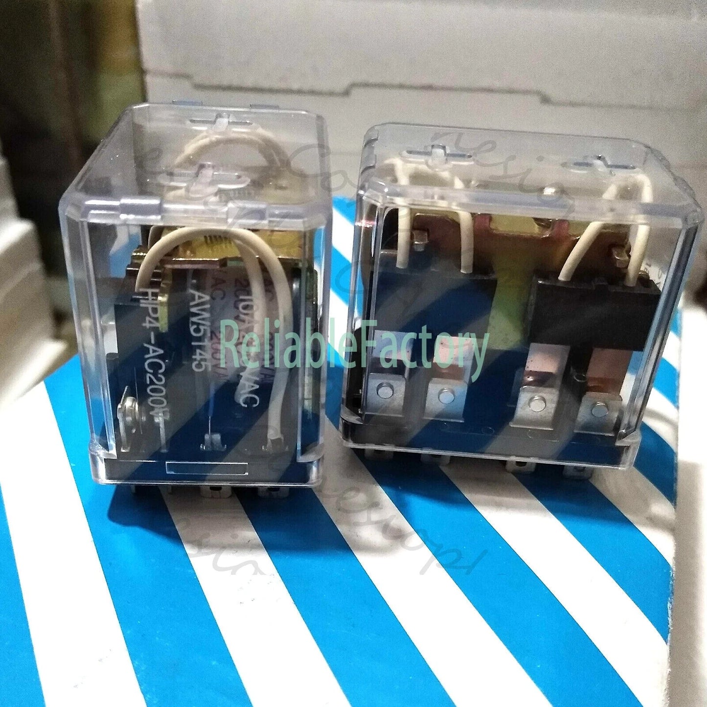 2PCS PANASONIC HP4-AC200V AW5145 14Pin 10A Power Relay