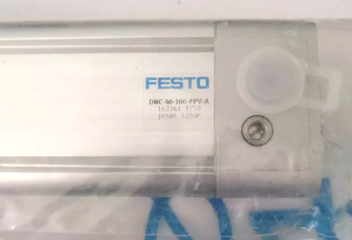 new FESTO DNC-40-100-PPV-A 163341 Double Acting Cylinder - FESTO
