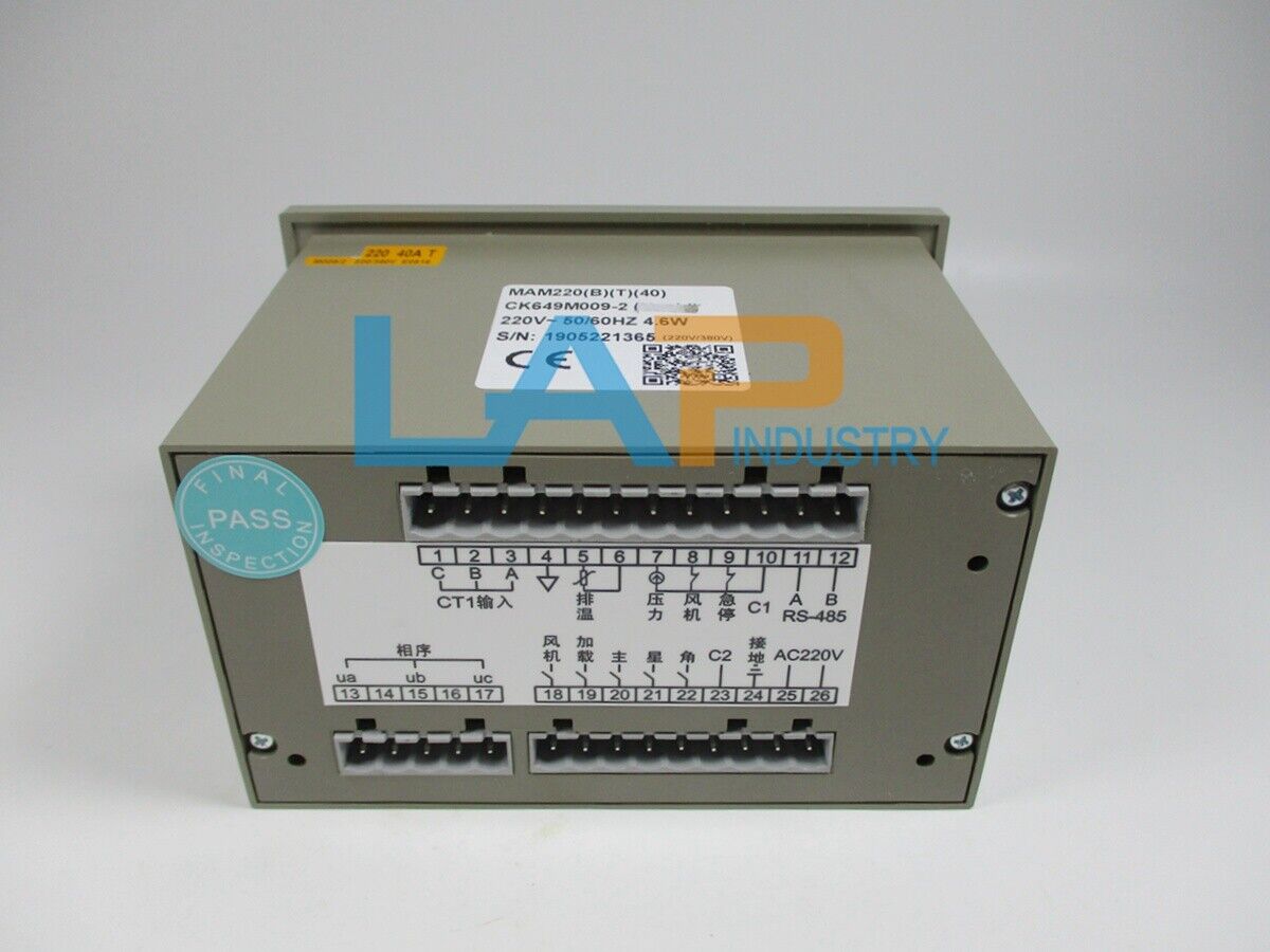 new 1PCS Compressor Controller 16-40A MAM-220 FIT FOR 5.5-15KW Screw machine - KOEED