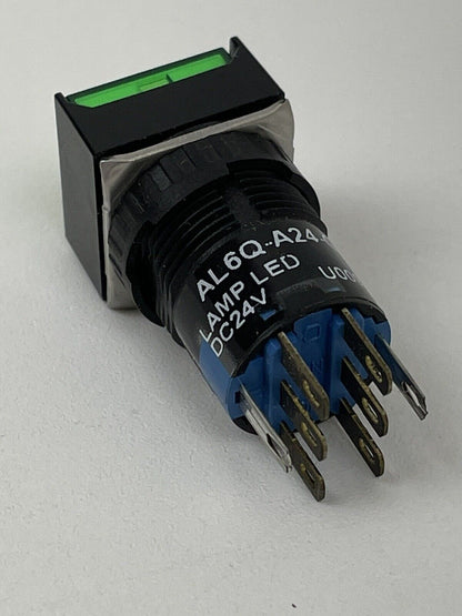 new Idec AL6Q-M24P-G Industrial Pushbutton Switch - DECO