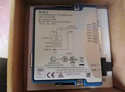 New 1PC National Instruments NI 9411 Differential Digital Input Module - NATIONAL INSTRUMENTS