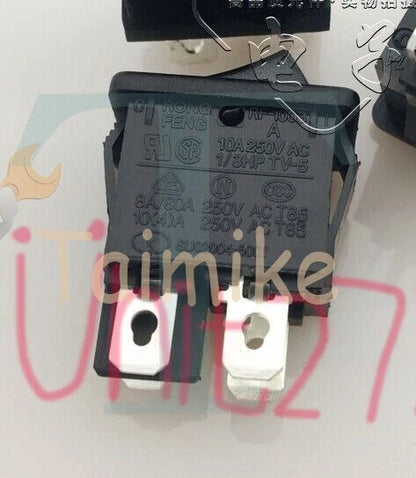 1pcs RONG FENG RF-1003 10A 250VAC 4Feet 2 Positions TV-5 Rocker Switch