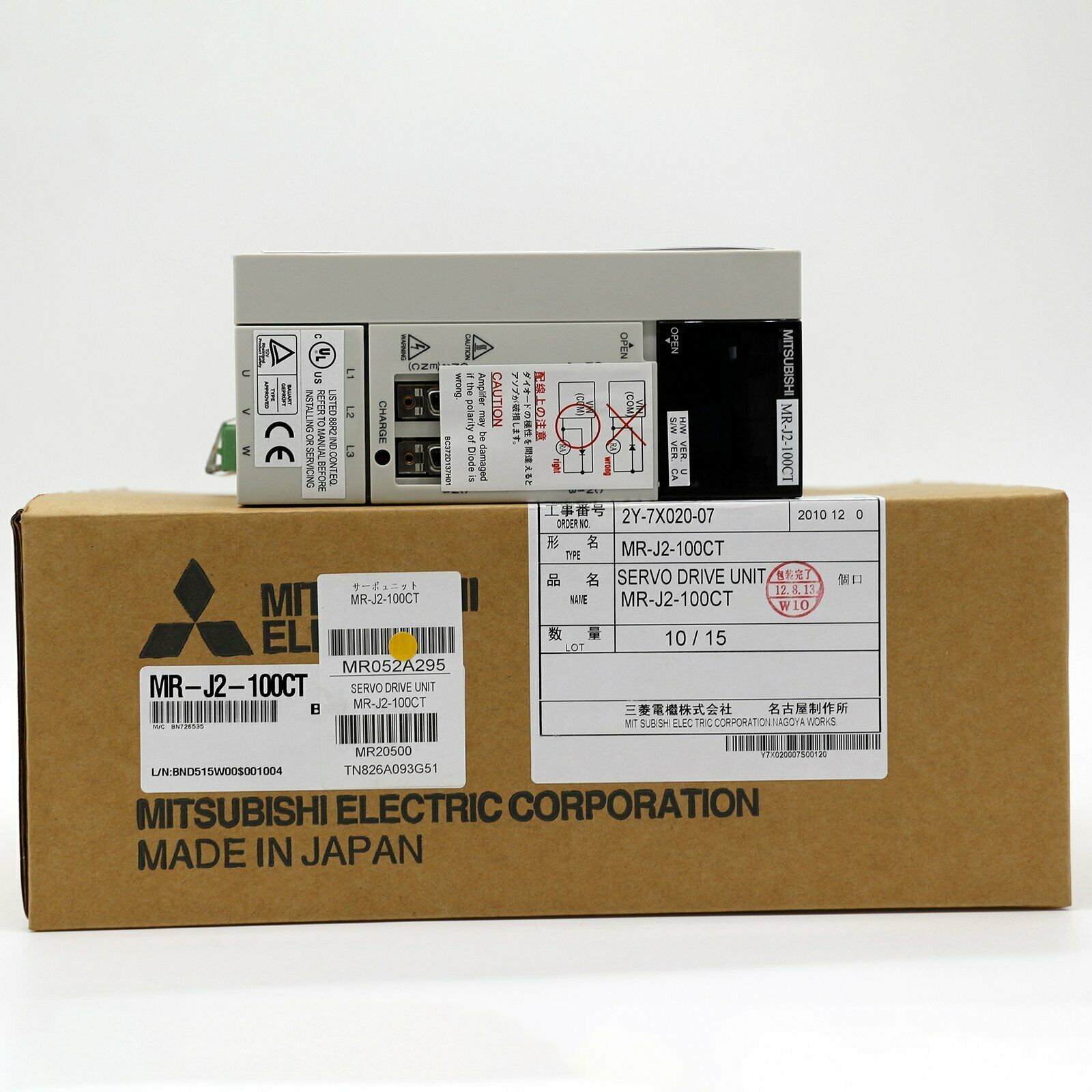 Mitsubishi MRJ2100CT servo drive MRJ2100CT One year - MITSUBISHI
