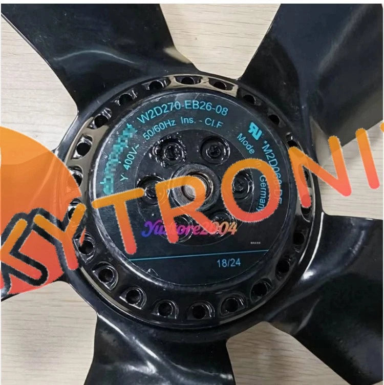1 Pc. W2D270-EB26-08 Equipment Cooling Fan AC400V