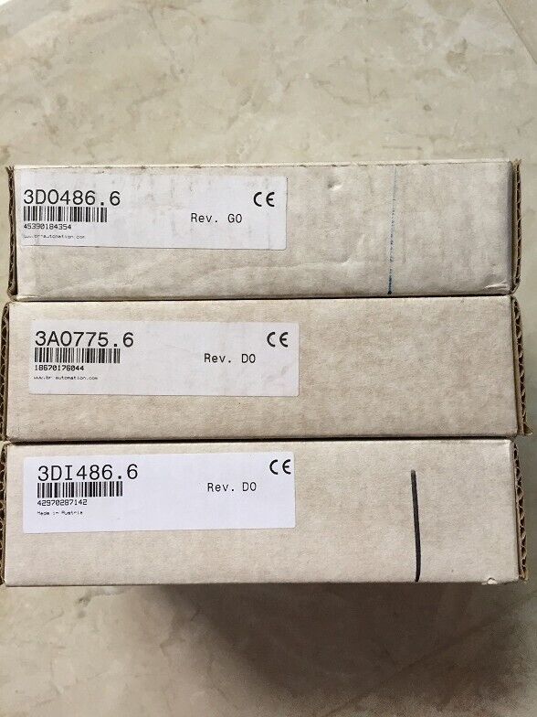 new 1PC B&R 3DI486.6 PLC Input Module  In Box ping