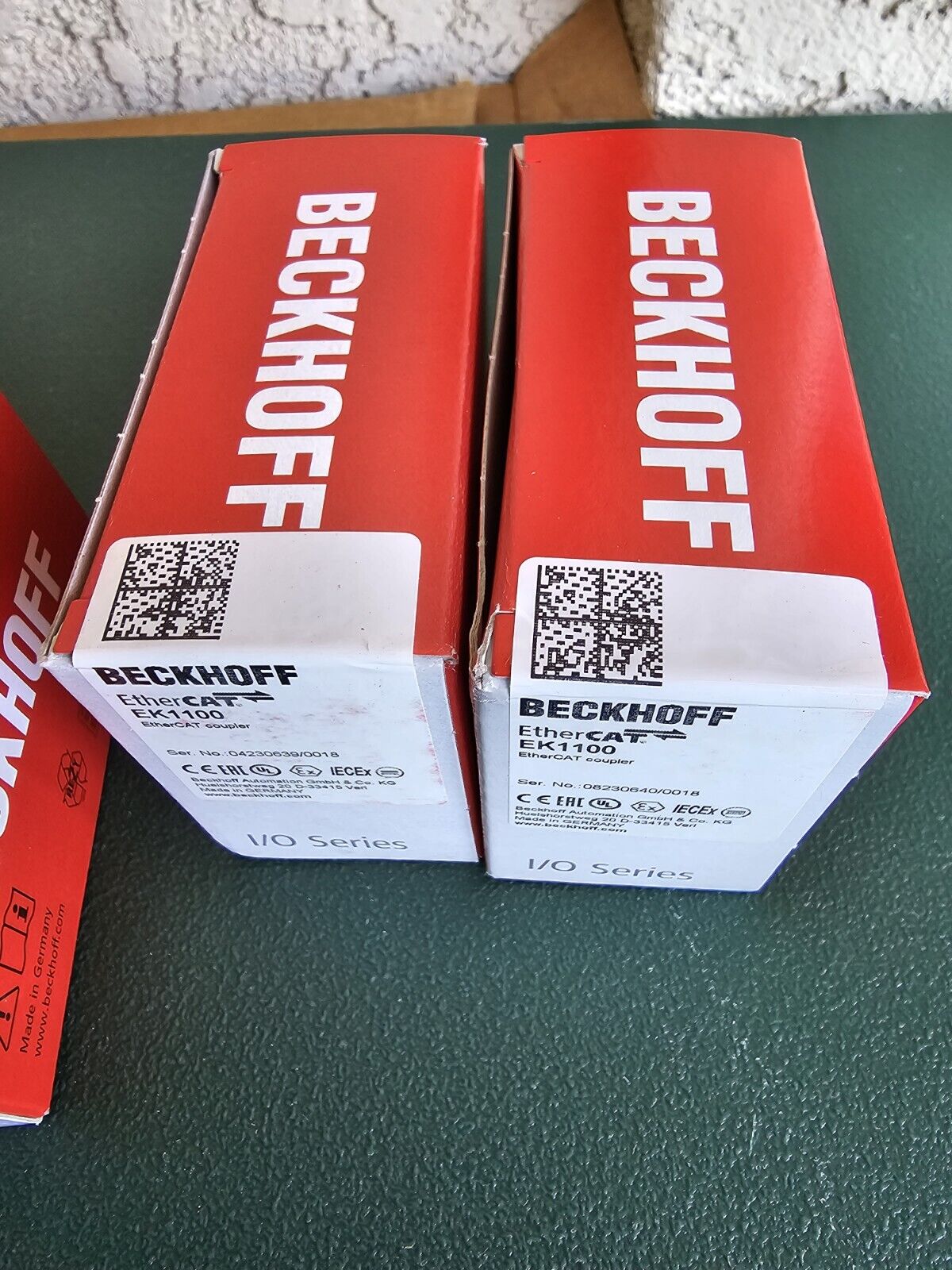 Beckhoff EK1100 Coupler EtherCAT Sealed - BECKHOFF