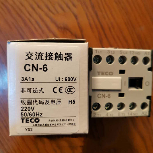 For TECO CN-6 220VAC  Magnetic Contactors Free Shipping