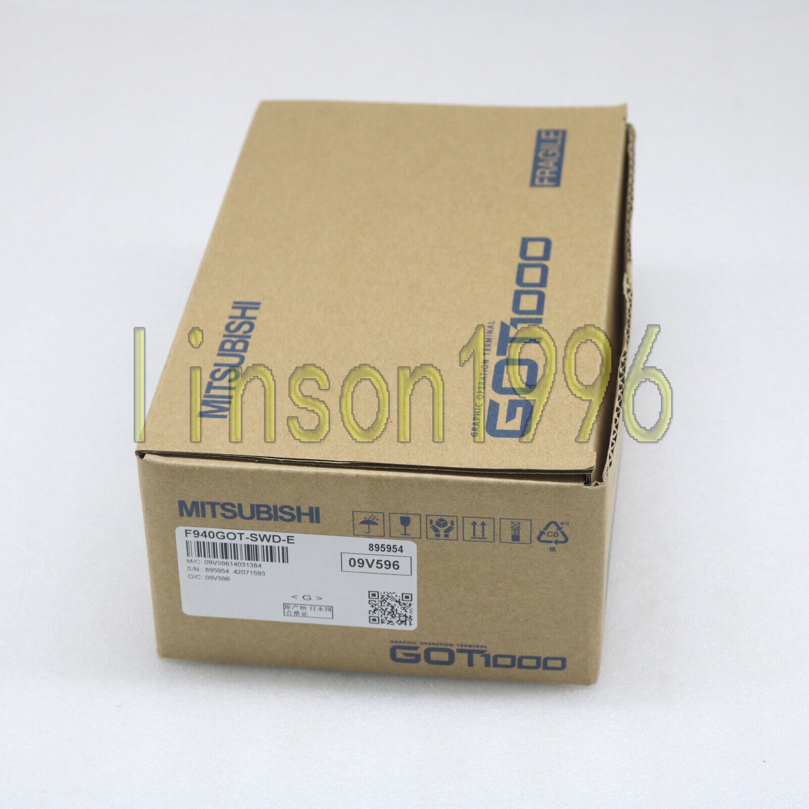New Mitsubishi F940GOT-SWD-E Touchscreen Panel 1-Year Warranty - MITSUBISHI DISPLAY TECHNOLOGIES