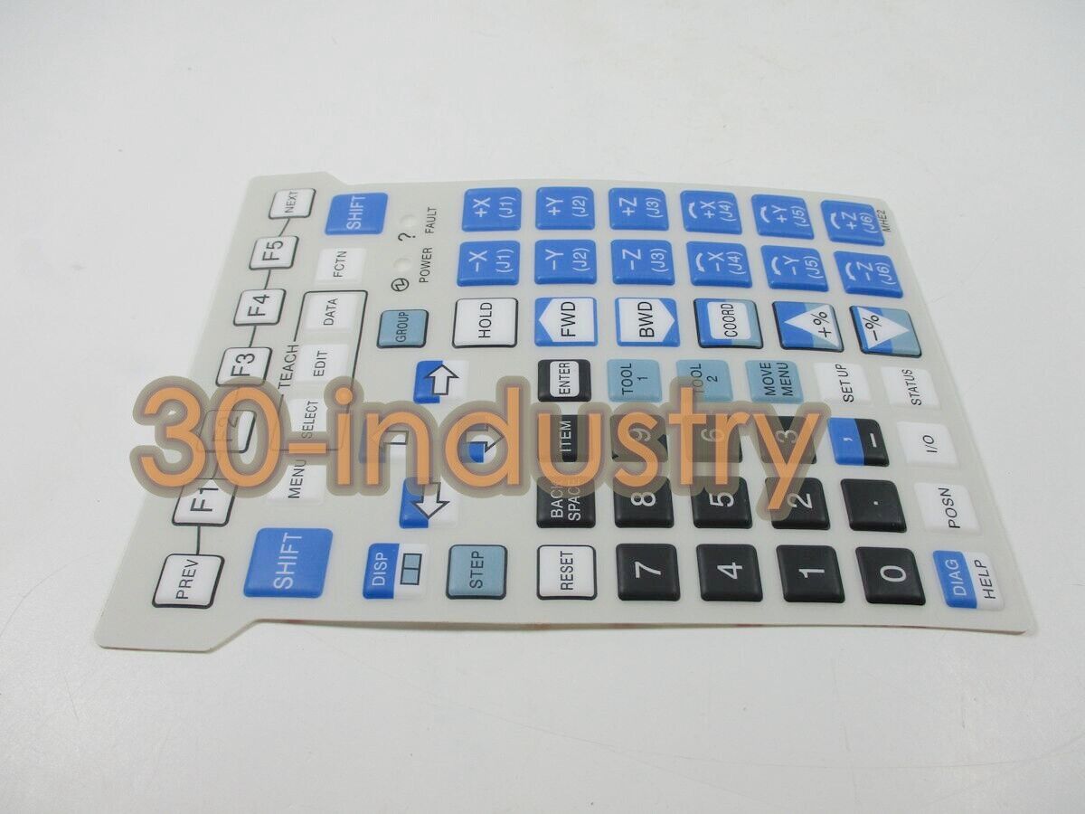 Fanuc A05B-2518-C202 SGL Membrane Keypad for MHE2 Teach Pendant - FANUC