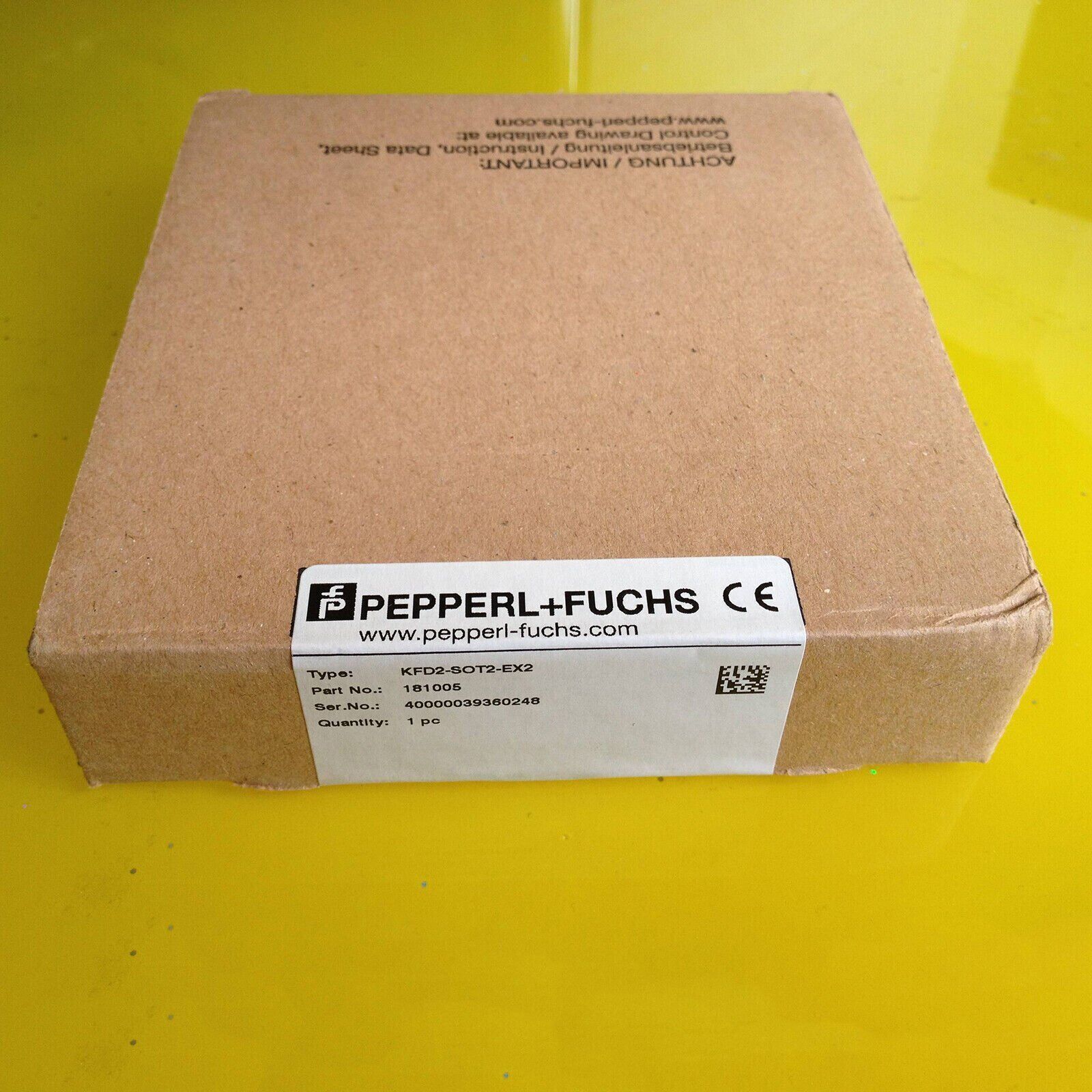 new  Pepperl+Fuchs KFD2-SOT2-EX2 Switch Amplifier IN BOX Pepperl