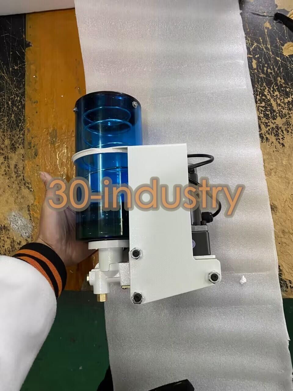 24V Automatic Electric Grease Pump 2L for Punching Press Machine - OMRON