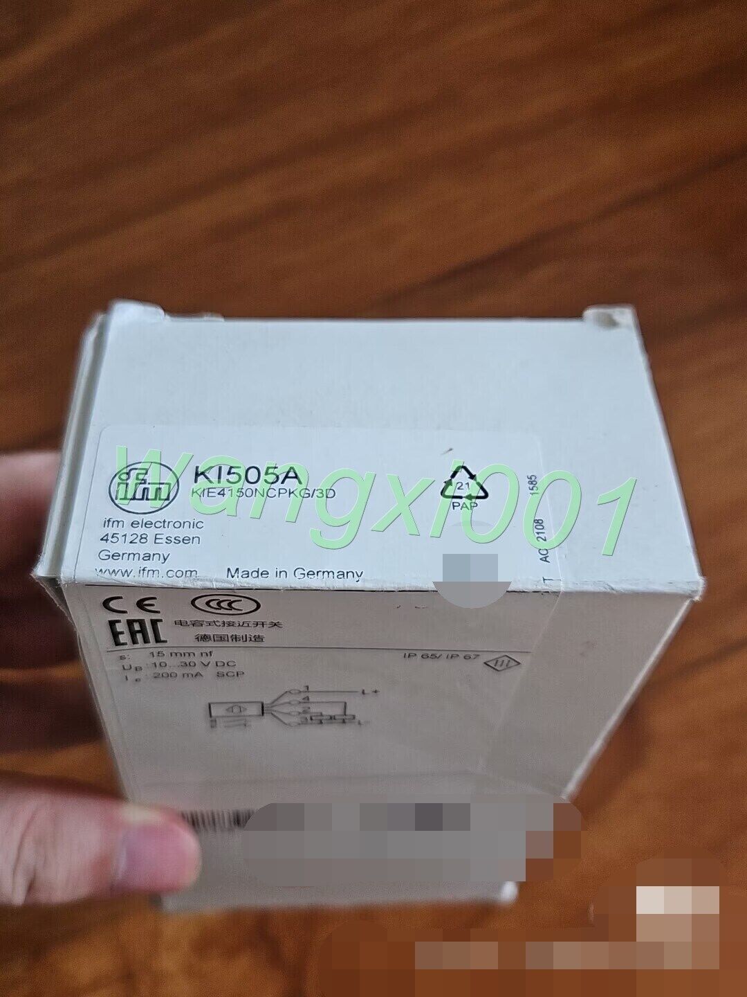 IFM KI505A Proximity Switch Sensor - IFM