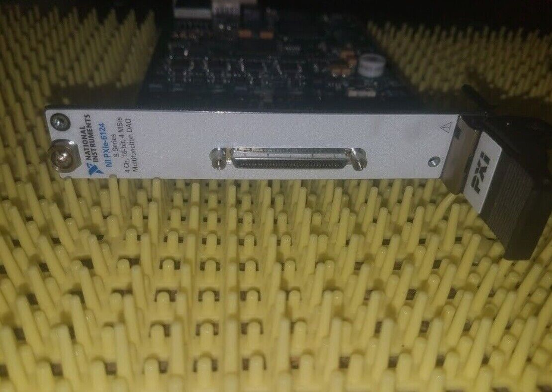 Used PXIe 6124 NI Multifunction Module - NI MULTIFUNCTION MODULES