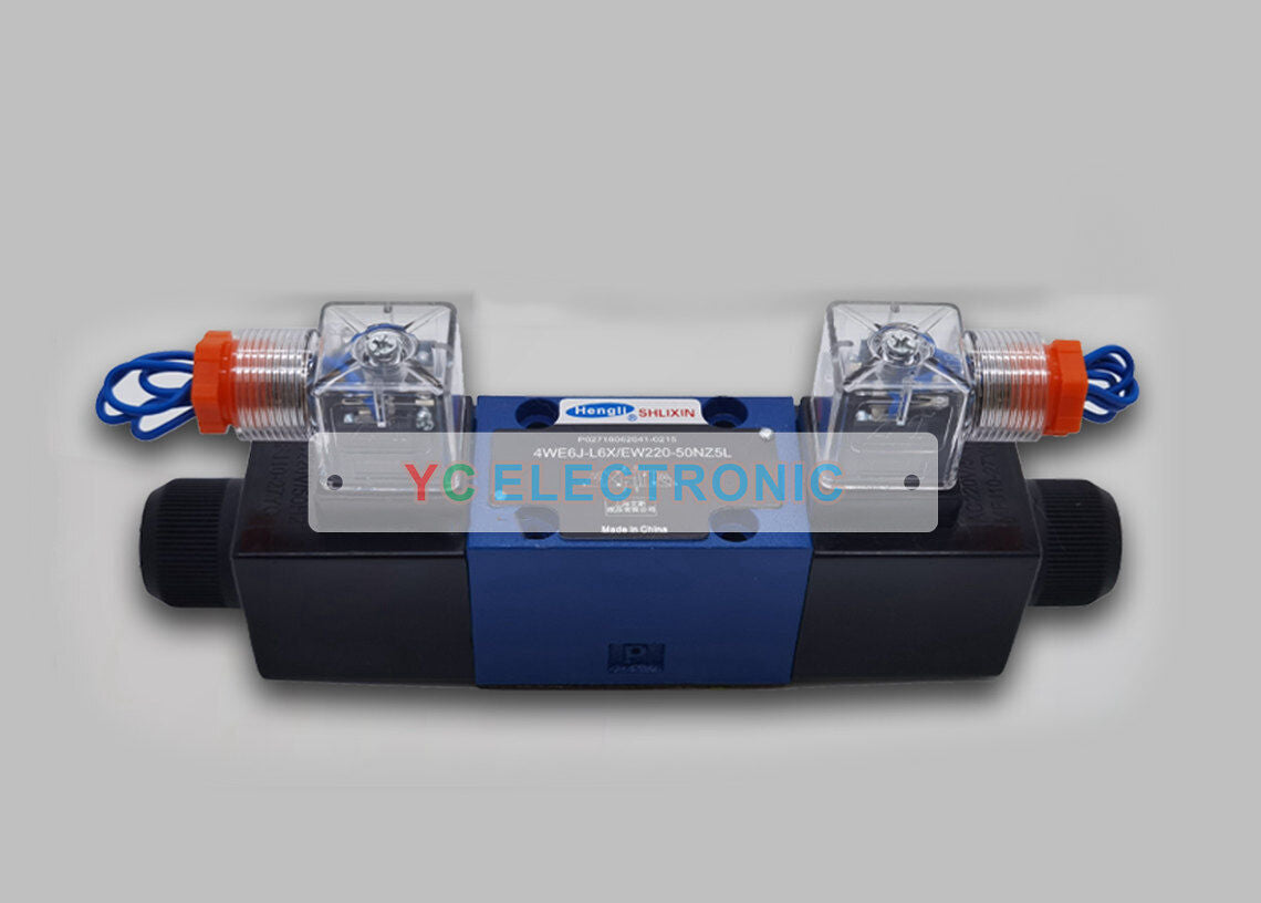 new 1PCS For SHLIXIN Solenoid Valve 4WE6J-L6X/EW220-50NZ5L - SHLIXIN