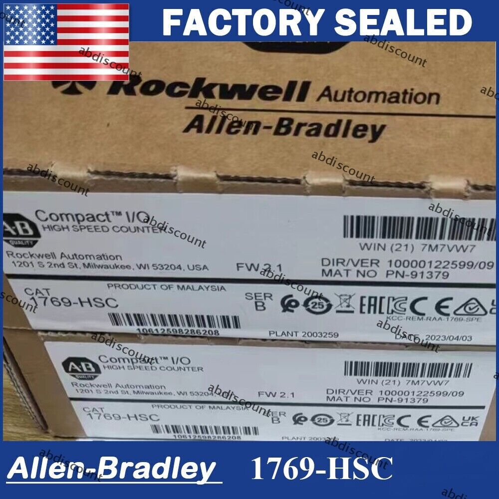 New Factory Sealed AB 1769-HSC CompactLogix High-Speed Module 1769HSC - COMPACTLOGIX