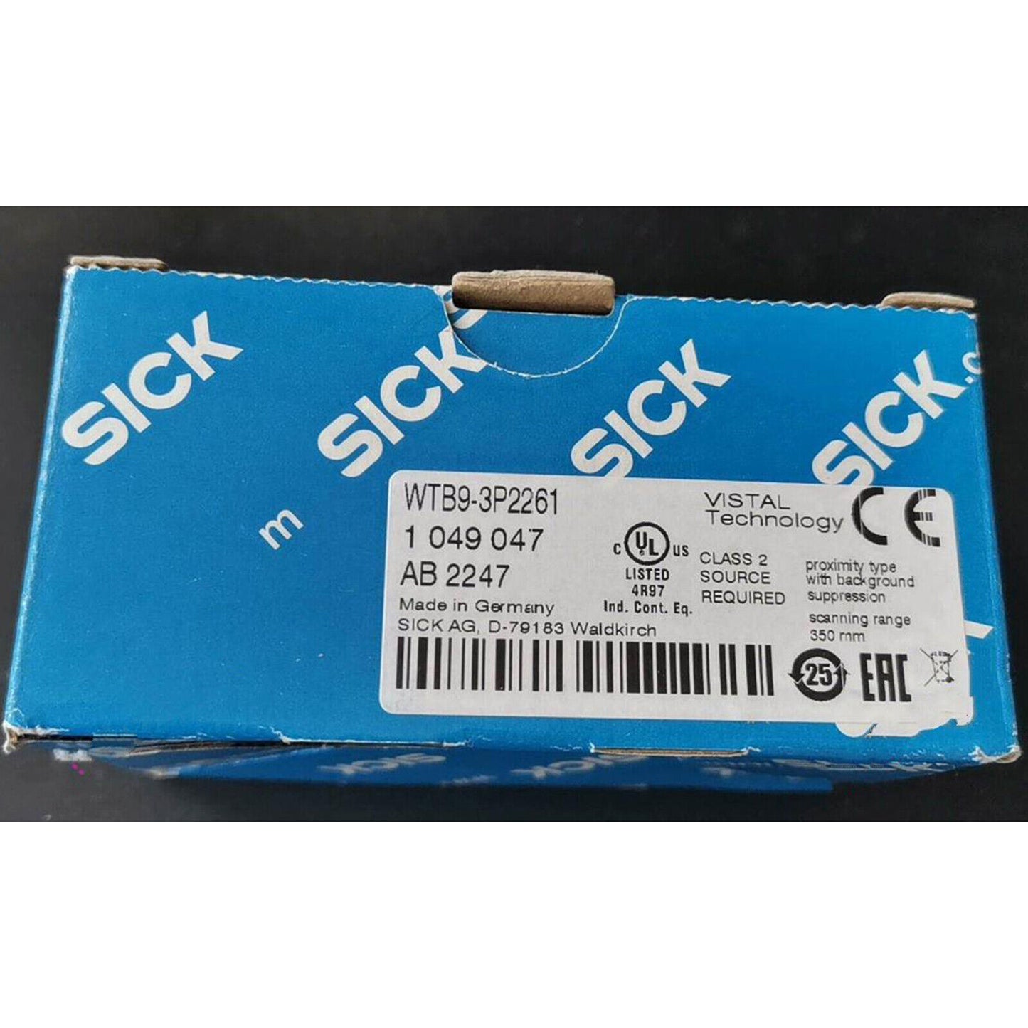 New ONE Photoelectric Sensors WTB9-3P2261 1 Year - ONE SICK