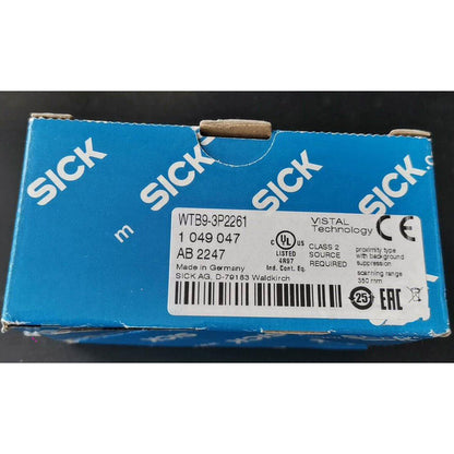 New ONE Photoelectric Sensors WTB9-3P2261 1 Year - ONE SICK