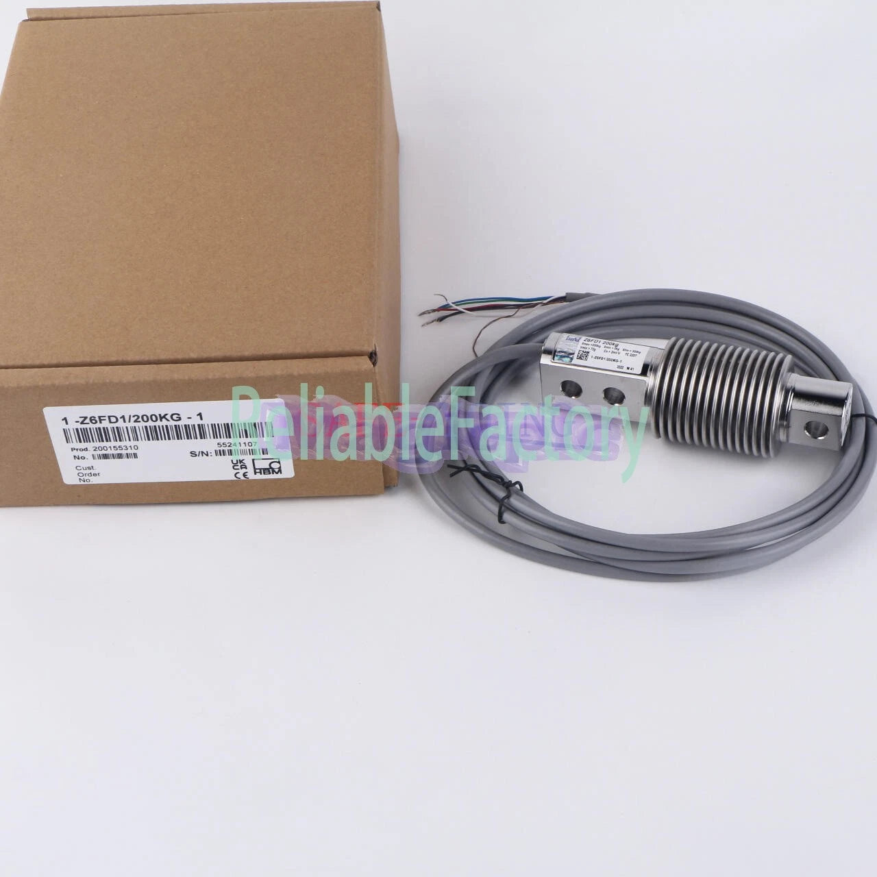 1PC HBM Z6FD1 200KG bellows pressure type load cell 1-Z6FD1/200KG-1