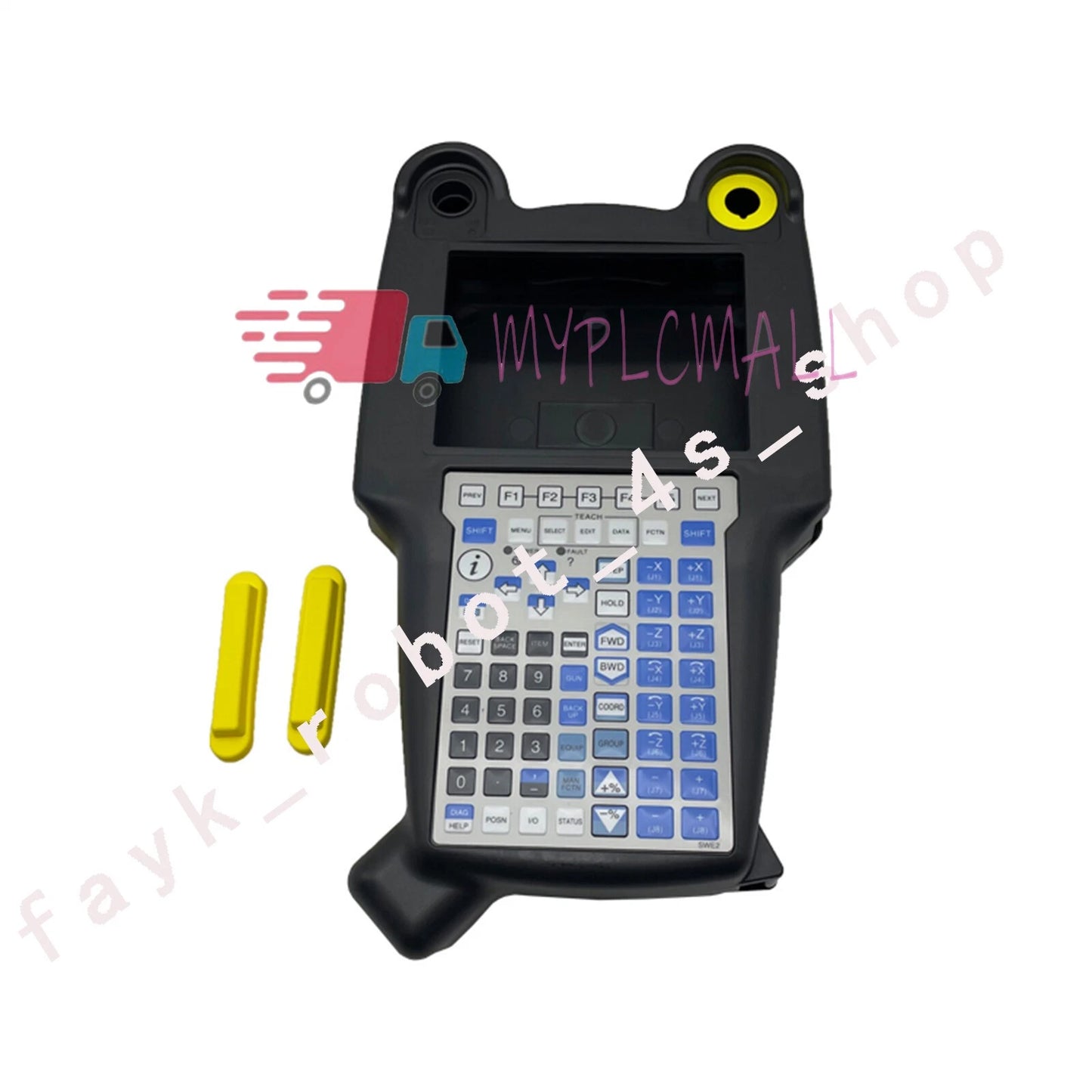 For FANUC A05B-2256-C103#EMH pendant housing shell kit/enabling case/button film