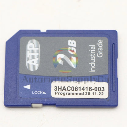 1Pc 3HAC047184-003 F ABB Robot IRC5 control cabinet 2GB SD Card robot file card