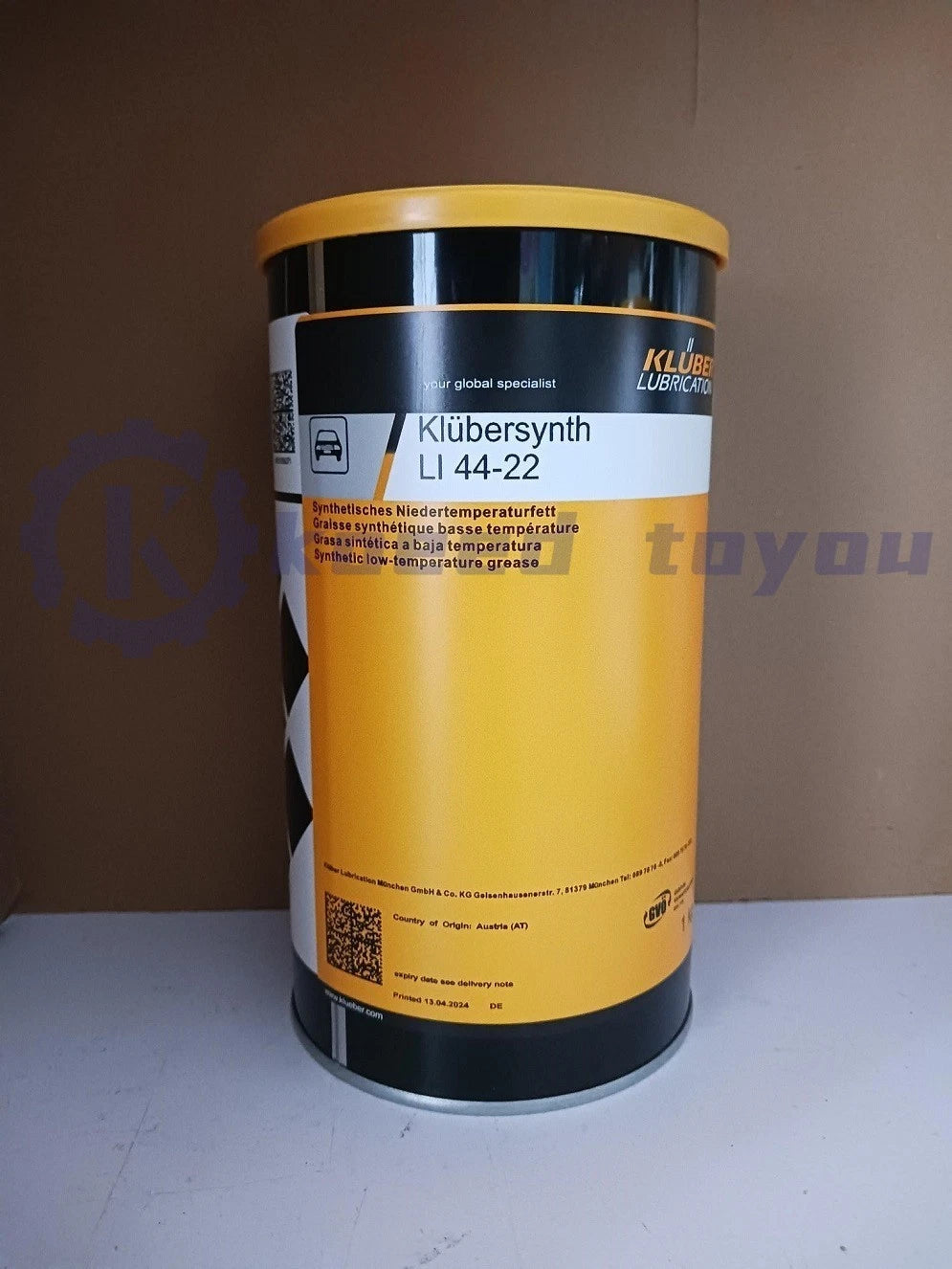 KLUBER Lubrication Klubersynth LI 44-22 1Kg ( 35.3 OZ) free ship ~