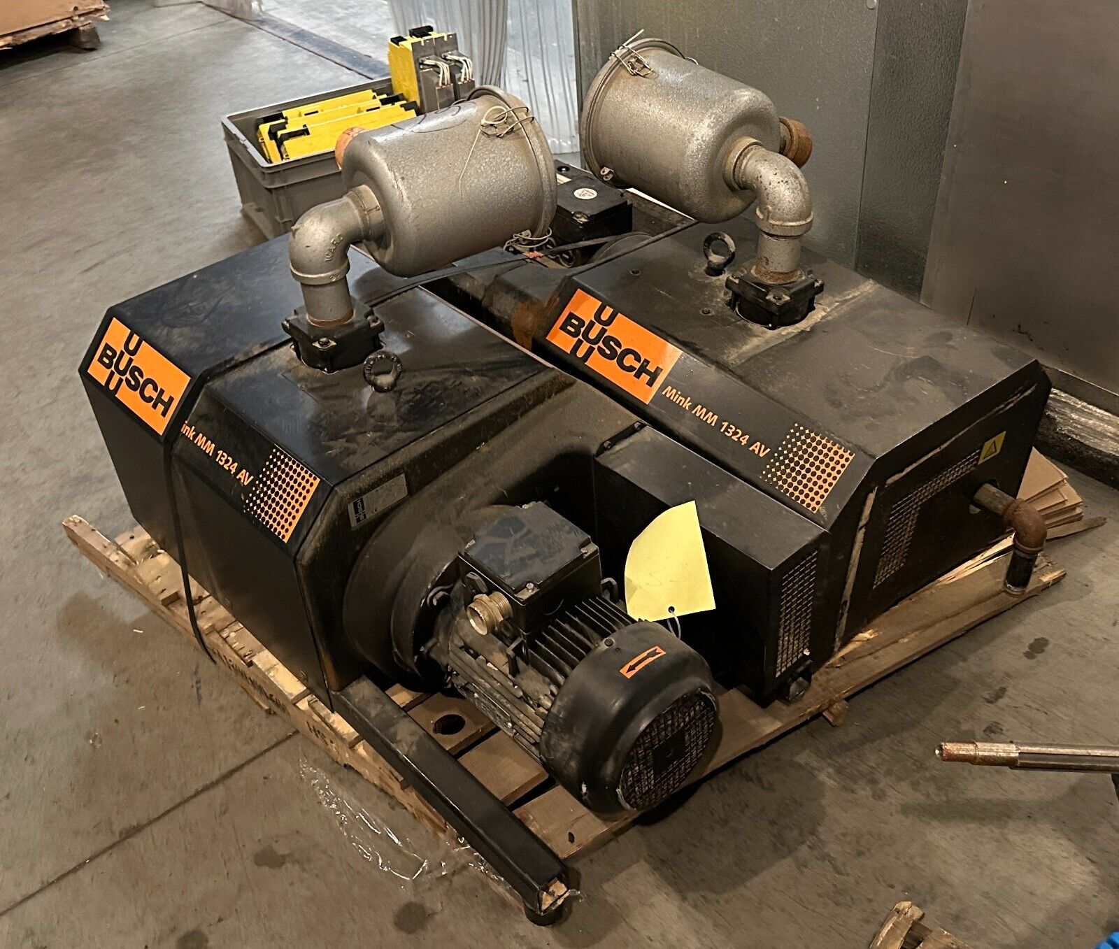 used Busch Mink MM 1324 AV Vacuum Pump