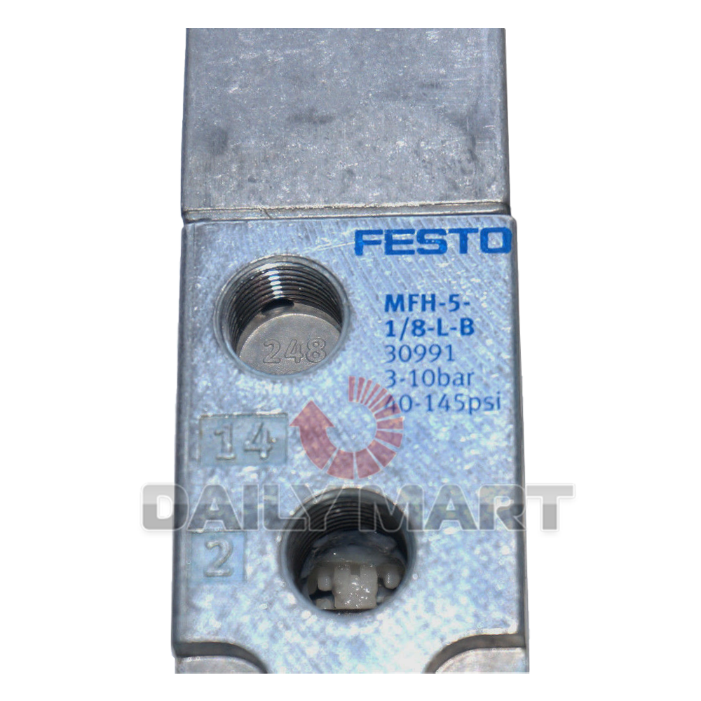 new FESTO MFH-5-1/8-L-B 30991 Solenoid Valve - FESTO