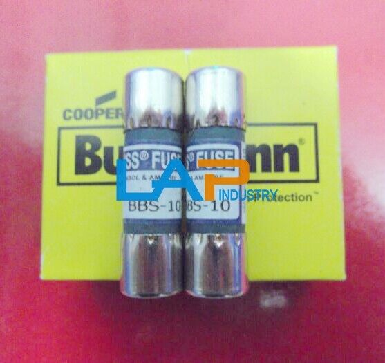 Bussmann BBS-10 Fast Acting Fuse - 10A 250V - Pack of 10 - BUSSMANN