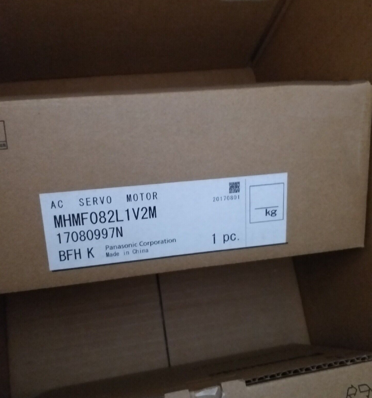 1PC Panasonic MHMF082L1V2M Servo Motor Fast Shipping - PANASONIC