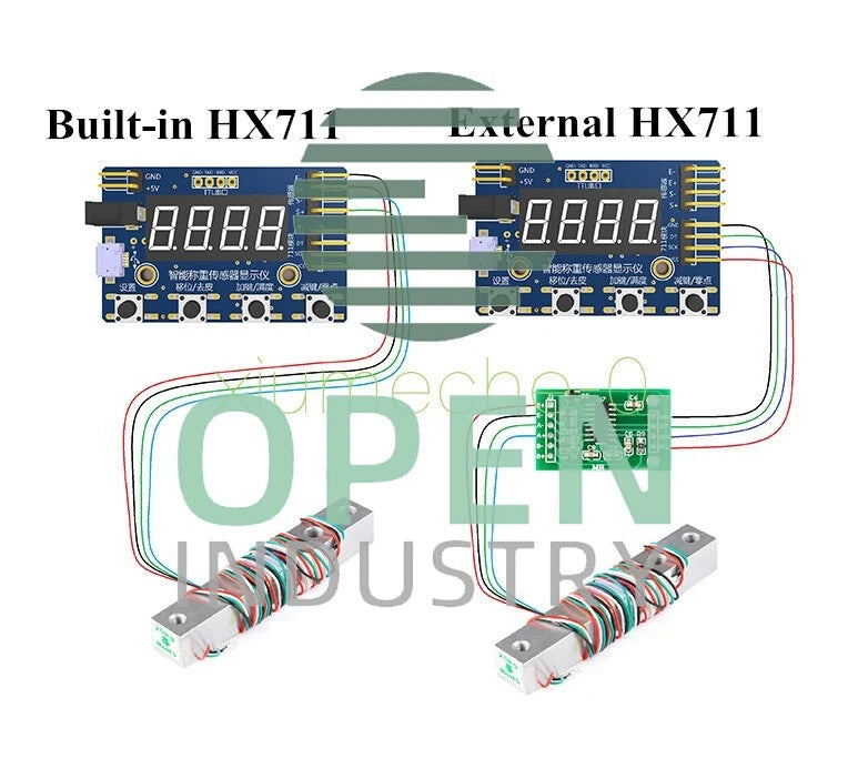 Load Cell HX711 AD Module Weight Sensor Digital Display Electronic Scale