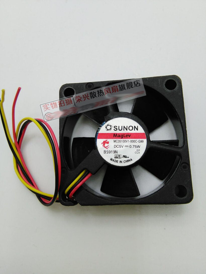SUNON MC35100V1-000C-G99 3.5CM 3510 12V 0.75W silent cooling fan