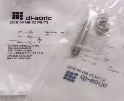 1PCS  FIT FOR Di-soric Proximity switch sensor DCB 08 MB 02 PS-T3