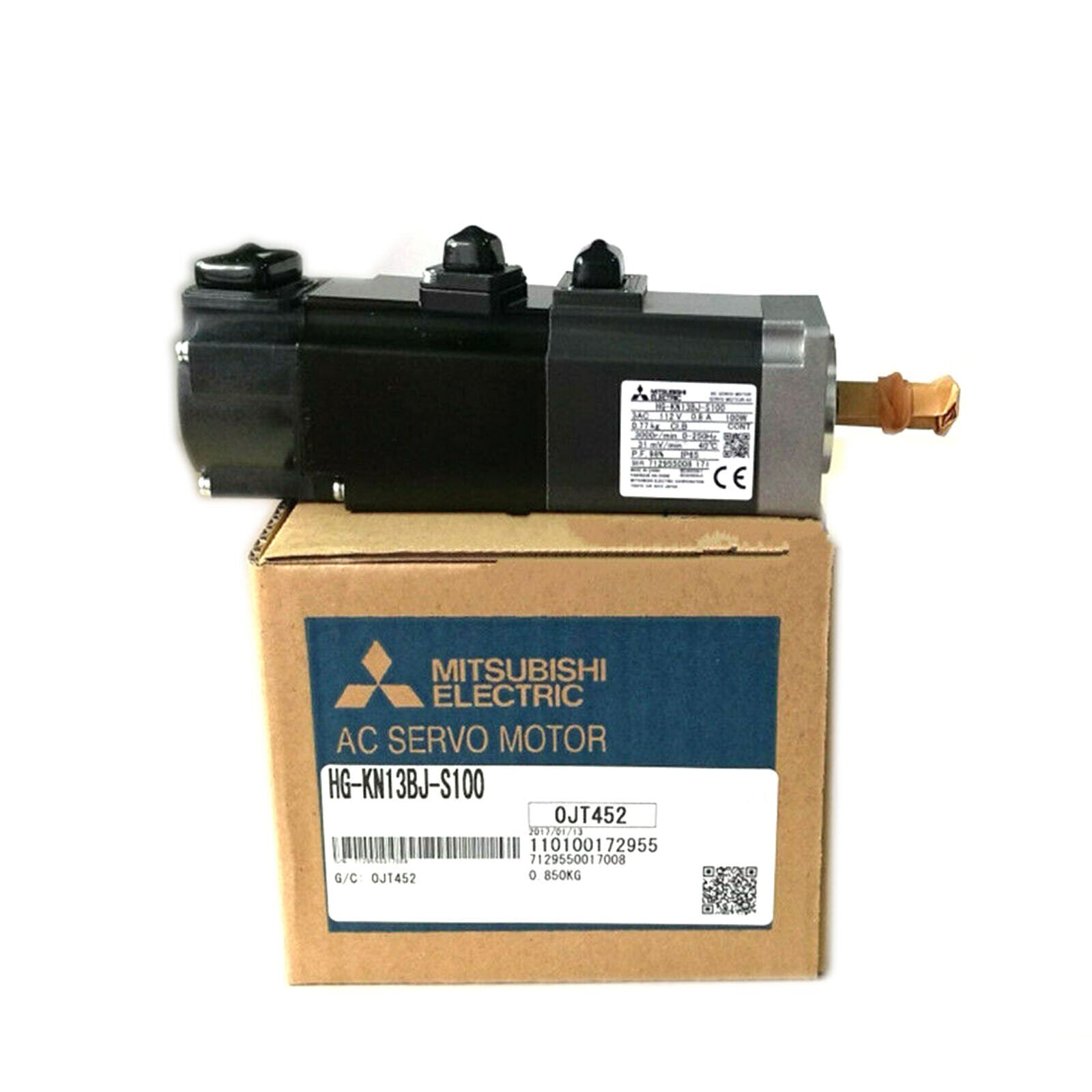Mitsubishi Servo Motor HG-KN13BJ-S100 - High-Performance servo motor - MITSUBISHI