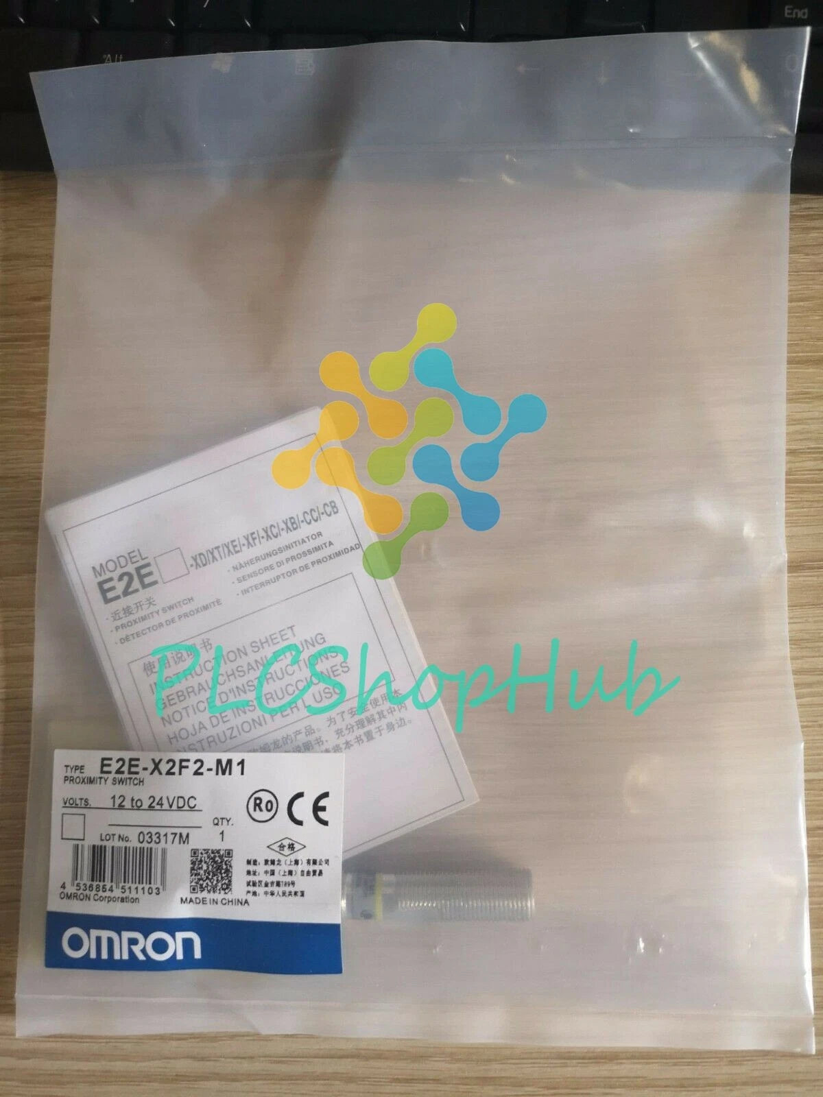 1PCS OMRON E2E-X2F2-M1 E2EX2F2M1 PROXIMITY SENSOR - FREE SHIPPING