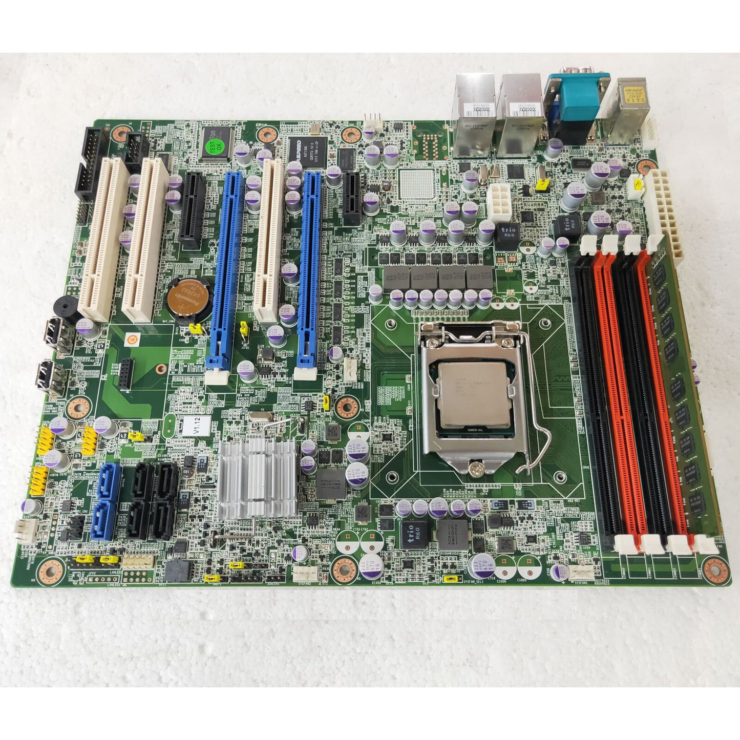 used one Advantech ASMB-781G2 Industrial Motherboard Quality assurance