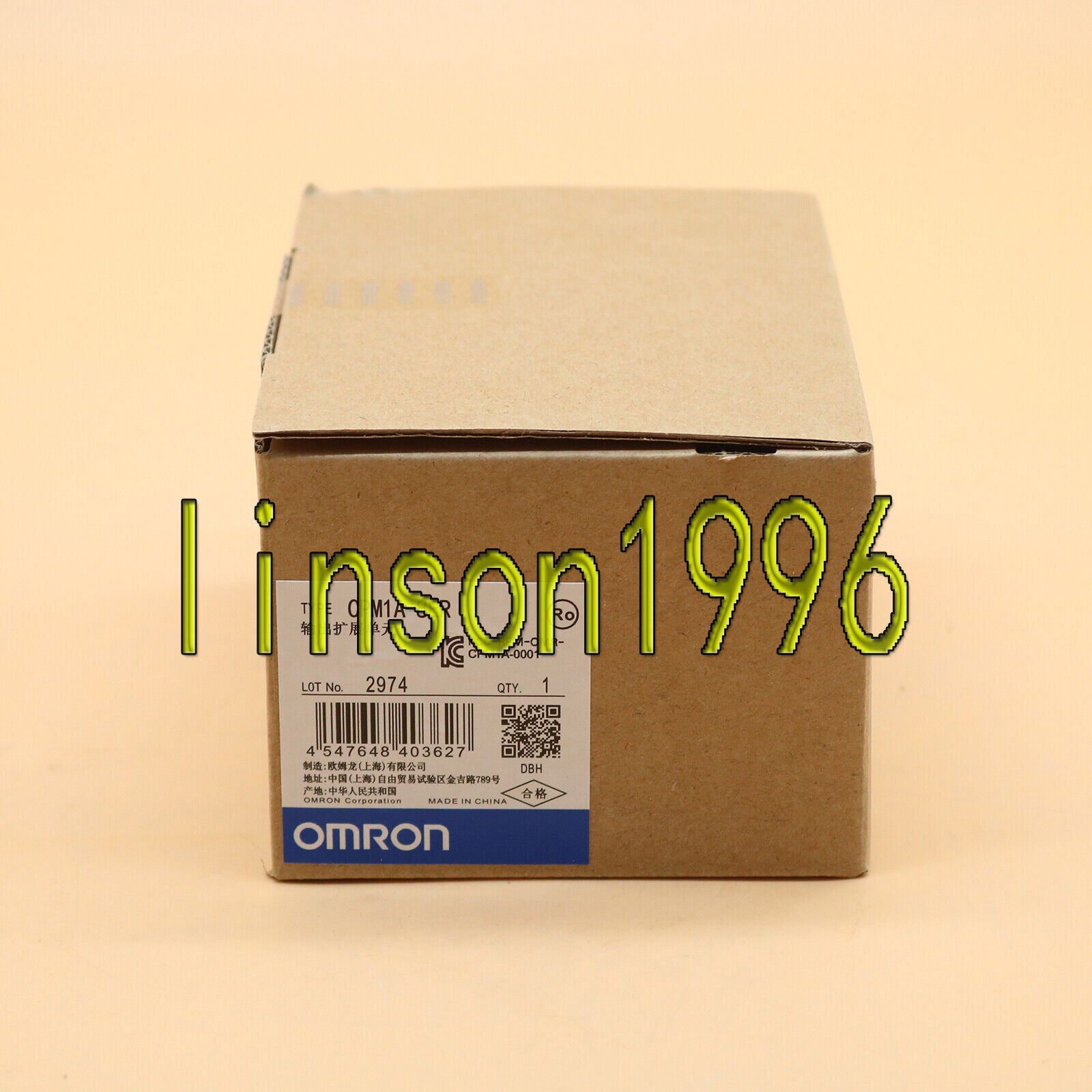 new  Omron CPM1A-8ER CPM1A8ER OUT Unit PLC Module One Year