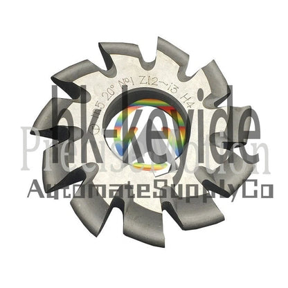 8Pcs /Set 1#2#3#4#5#6#7#8# Involute Gear Cutters Module0.3~8 PA20 Bore16~135