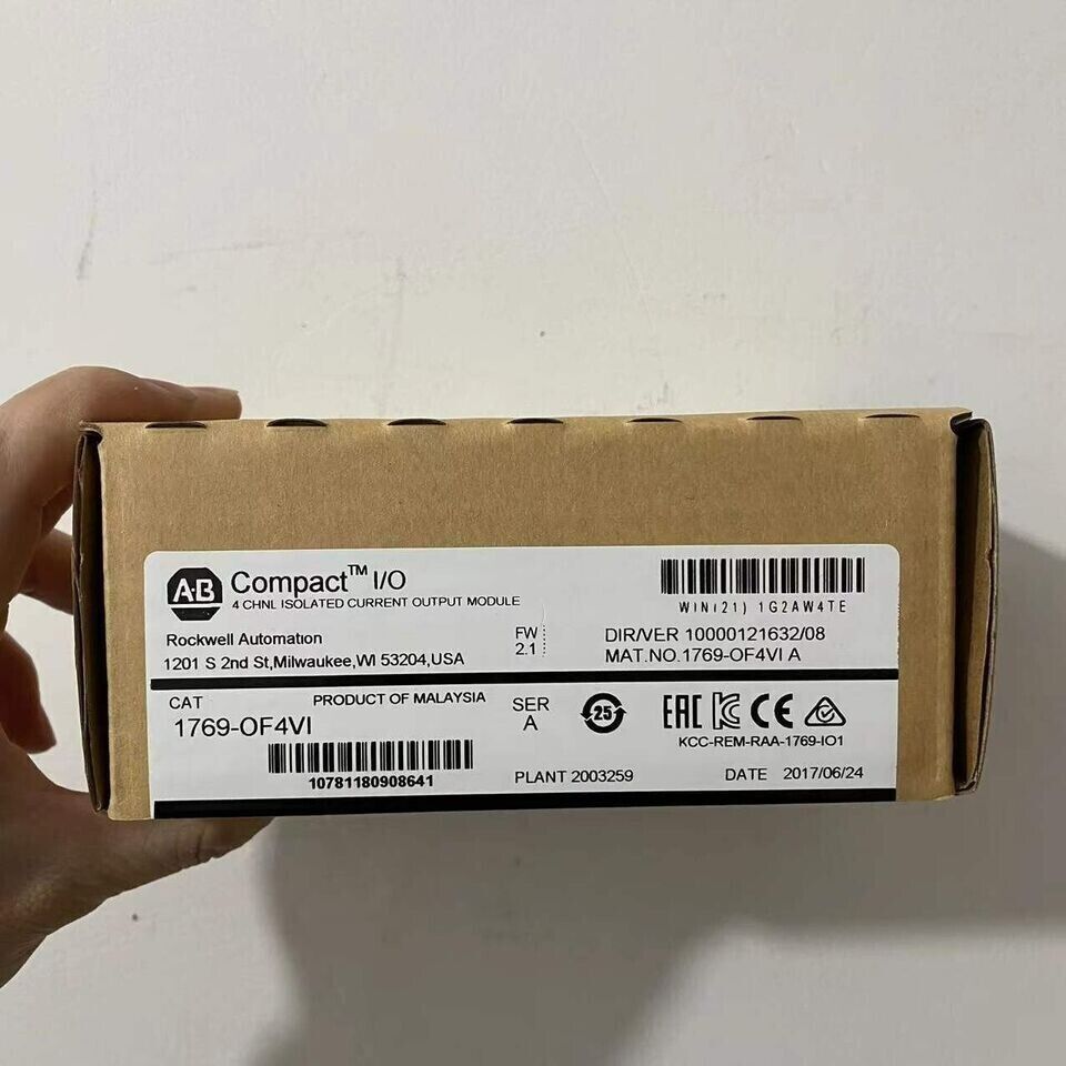 New Factory Sealed AB 1769-OF4VI SER CompactLogix 4 Pt Voltage Module - COMPACTLOGIX