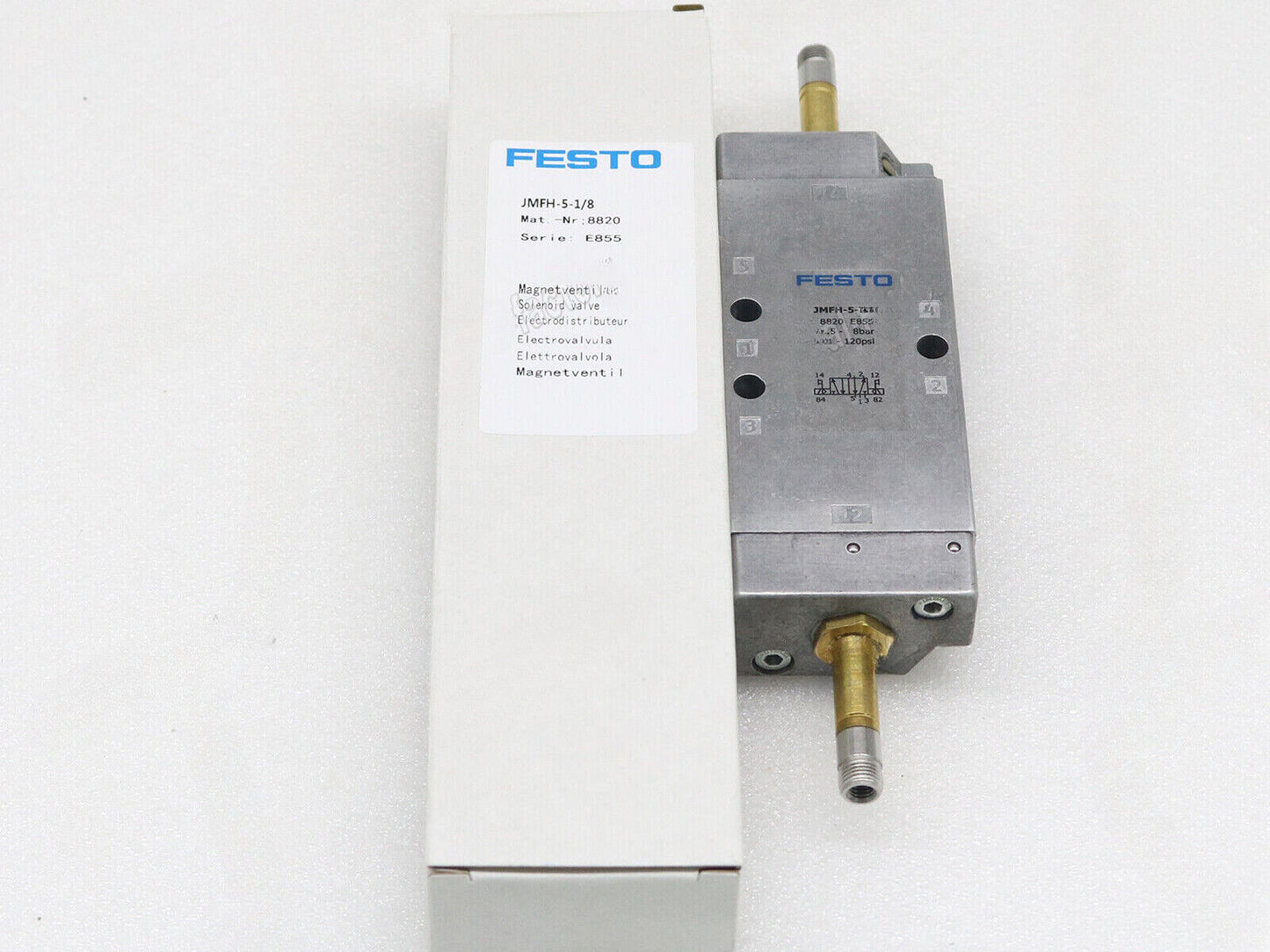 new ONE festo JMFH-5-1/8 8820 Solenoid Valve in box ship - FESTO
