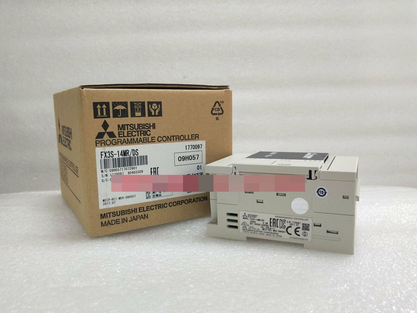 1PC Mitsubishi FX3S-14MR DS PLC One Year - MITSUBISHI