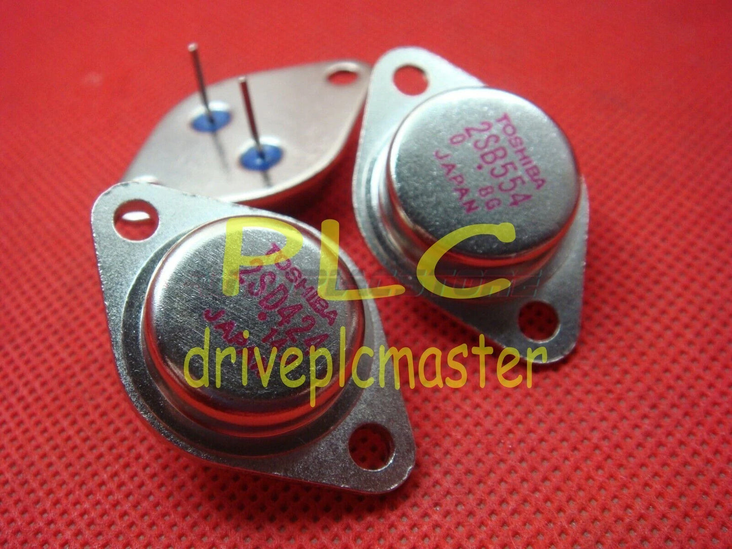 5 PAIRS x 2SB554 2SD424 Toshiba Power Transistor TO-3